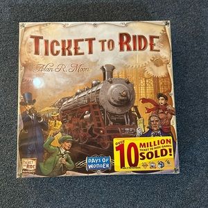 New in box!  Ticket to Ride game
